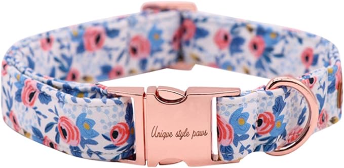 Unique style paws Dog Collar Bow tie Collar Adjustable Collars for Dogs and Cats Small Medium Large