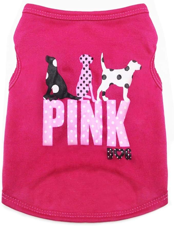 Dog Shirt for Small Medium Dog Boy|Girl Dog Clothes for Puppy Cat Christmas New Year Apparel Cute Fashion Female Small Dog Outfit