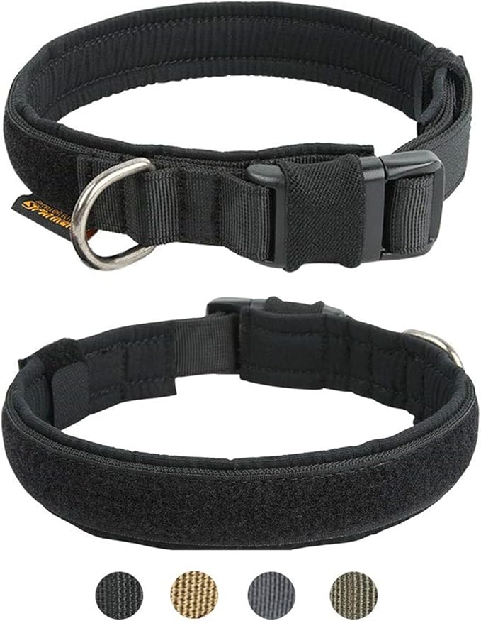 EXCELLENT ELITE SPANKER Puppy Dog Collar - Nylon Adjustable, Soft Padded for Small Dogs