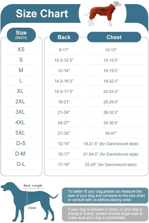 Lovelonglong Warm Dog Coat Double Layers Dog Vest, 4 Legs Covered Windproof Waterproof Reflective Warm Dog Vest Outdoor Skating Dog Costume for Small Medium Large Dogs Gray L