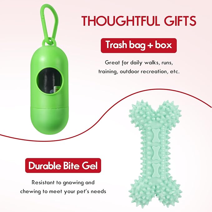 Dog Harness Adjustable Reflective Easy Control for Medium/Large Dog Harness with A Free Heavy Duty 5ft Dog Leash (L (Neck: 18,5"-25", Chest: 21"-27.9")(red, Large)