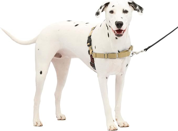 PetSafe Easy Walk Dog Harness - No Pull Dog Harness - Medium/Large, Fawn
