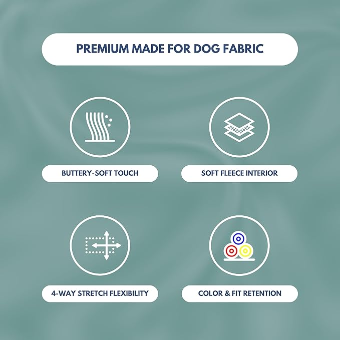 Spark Paws Dog Hoodie - Premium Quality, Buttery Soft, Superior Comfort and Fit, Calming Fleece Interior, Suitable for All Breeds - Teal - 2XL