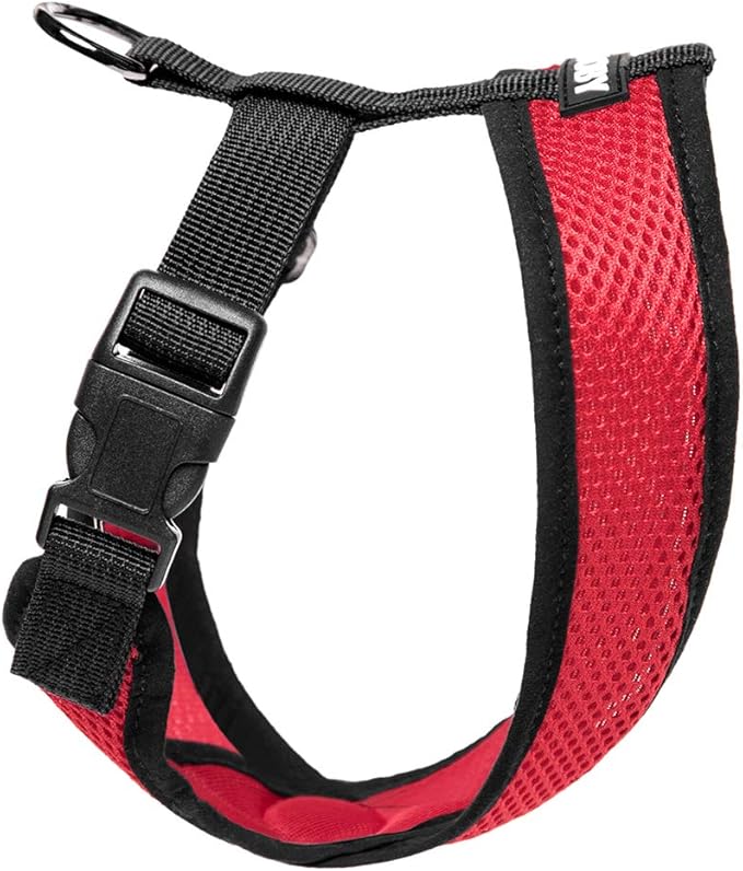 Gooby Comfort X Head In Harness - Red, X-Large - No Pull Small Dog Harness, Patented Choke-Free X Frame - Perfect on the Go Dog Harness for Medium Dogs No Pull or Small Dogs for Indoor and Outdoor Use