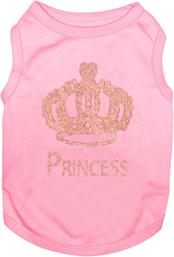 Dog Clothes for Small Medium Puppy Girl Summer Shirt Costume for Chihuahua Yorkie Female Pet Outfits Sweatshirt Cat Clothing Pink Vest Apparel Accessories Ropa De Perros Pequeños Camisas para