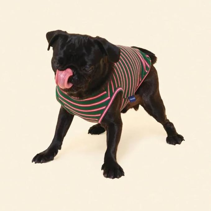 Little Beast Dog Clothes - Pet Clothes for Large, Medium, and Small Dogs (Dog Shirts Come in Multiple Colors and Styles) - Size: XX-Large Dogs, Dark Green/Red