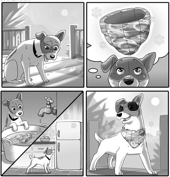 ALL FOR PAWS Chill Out Ice Bandana, Small