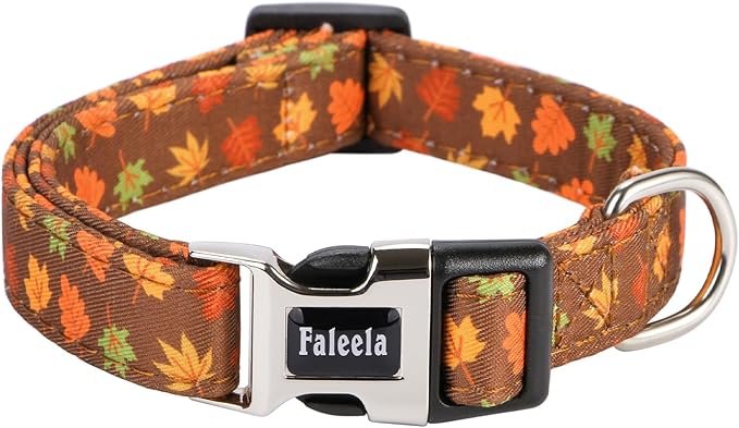 Faleela Cute Soft Girl Dog Collar with Bow, Adjustable Collar for Small to Large Pets