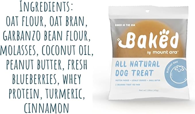 chill Baked Human Grade All Natural Dog Biscuits 1.75 Oz Bulk Cookies for Dog, Peanut Butter Dog Treats, Individually Wrapped Dog Treats, Healthy Dog Treats (Pack of 24 Cookies)