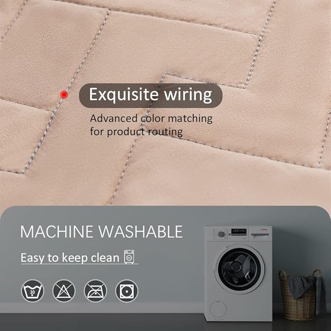 fuguitex Waterproof Dog Bed Cover Couch Cover for Pet Anti-Slip Cat Mat Pet Pad Blanket for Sofa Chair Recliner Bed Furniture Protrctor