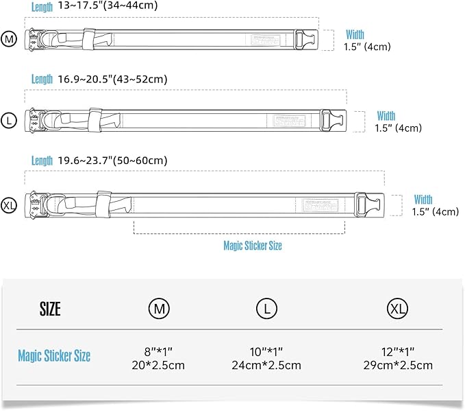 EXCELLENT ELITE SPANKER Tactical Dog Collar Nylon Adjustable Training Collar Military Dog Collar Heavy Duty Metal Buckle with Control Handle for Medium and Large Dogs with Patches(COB-M)