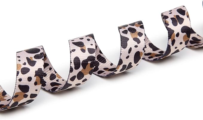 Adjustable Dog Collar with Patterns, Ultra Comfy Soft Nylon Breathable Pet Collar for Small Dogs (XS, Leopard)