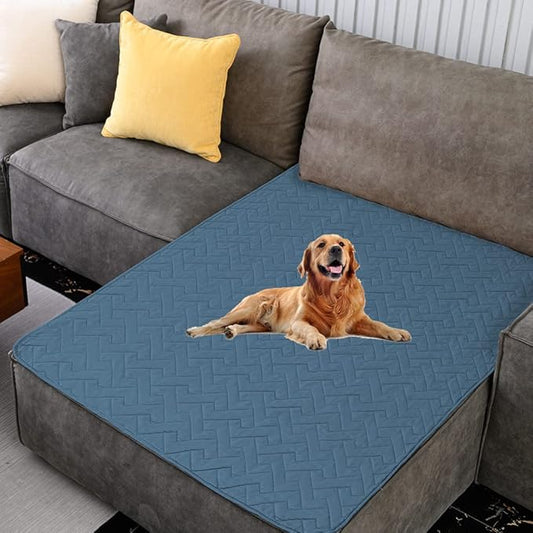 fuguitex Waterproof Dog Bed Cover Couch Cover for Pet Anti-Slip Cat Mat Pet Pad Blanket for Sofa Chair Recliner Bed Furniture Protrctor