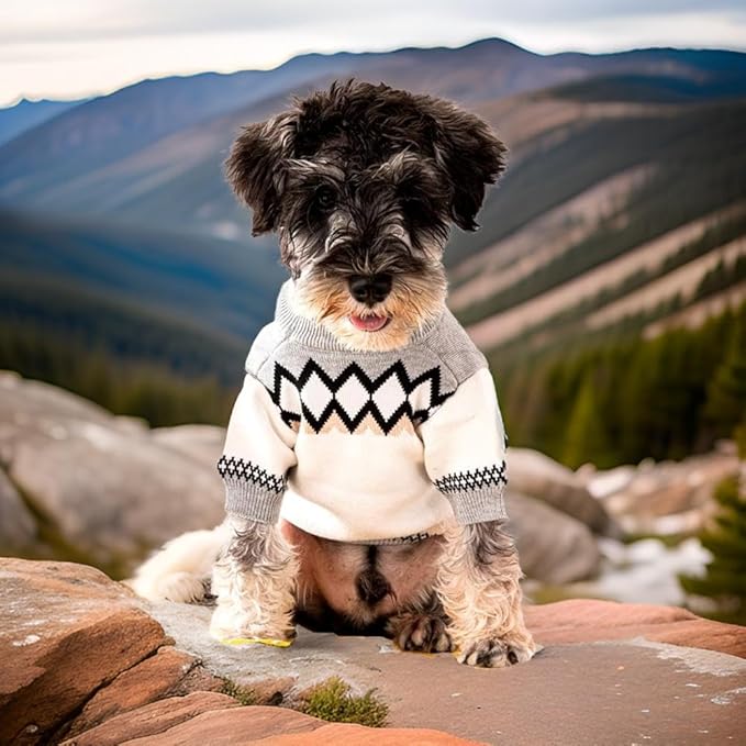 Designer Dog Clothes Sweater Shirt Outfit Small XS Teacup Cute Dogs Puppies French Bulldog Dachshund Chihuahua Cats Maltese Boy Girl (X-Large, Pawda)