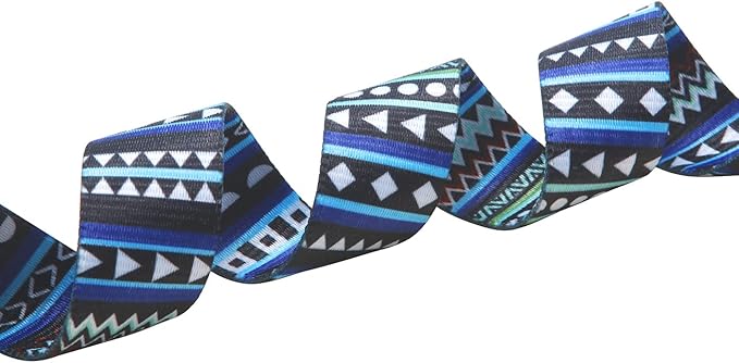 Dog Collar and Leash Set with Bohemia Floral Tribal Geometric Patterns - Soft Ethnic Style Collar Adjustable for Small Medium Large Dogs(Bohemian Blue Set,S)