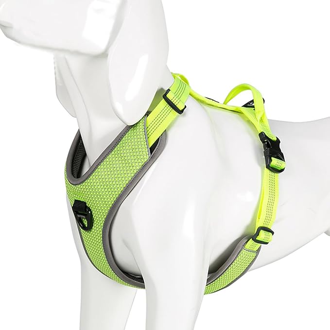 TRUE LOVE Dog Harness Outdoor Adventure II Reflective Vest with 2 Leash Attachments Matching Leash and Collar Available TLH6071