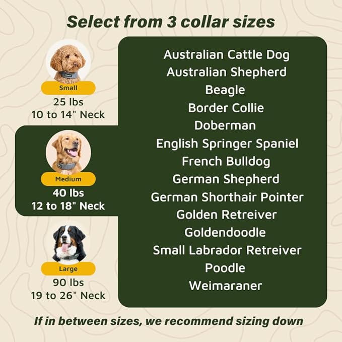 SpotOn GPS Wireless Dog Fence Collar, Accurate & Reliable, Unlimited Fences, No Subscription, Built in USA, Carrier Model, Compatible with Verizon, Medium Dog Breed Neck Size 12"-18"