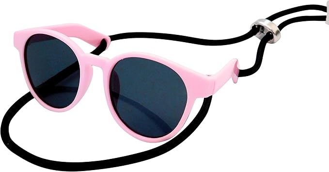G014 Dog Cat Pet Panto Round Sunglasses for Small Breeds up to 15lbs (Panto Pink)