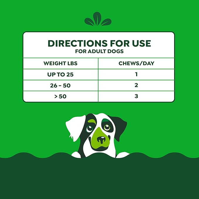 Greenies Supplements Calming Chews for Dogs Chicken Flavor, 14.7 oz. Container of 80 ct.