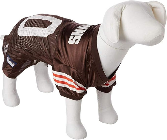 Pets First Cleveland Browns Dog Jersey, XX-Large. Best Football Jersey Costume for Dogs & Cats
