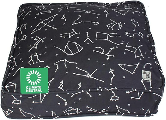 Molly Mutt Medium to Large Dog Bed Cover - Rocketman Print - Measures 27”x36”x5’’ - 100% Cotton - Durable - Breathable - Sustainable - Machine Washable Dog Bed Cover