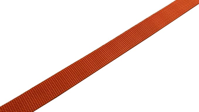 Adjustable Nylon Dog Collar, pet Collar 1 Inch 3/4 Inch 5/8 Inch Wide, for Large Medium Small Dogs (S(5/8" x 11-16"), Orange)