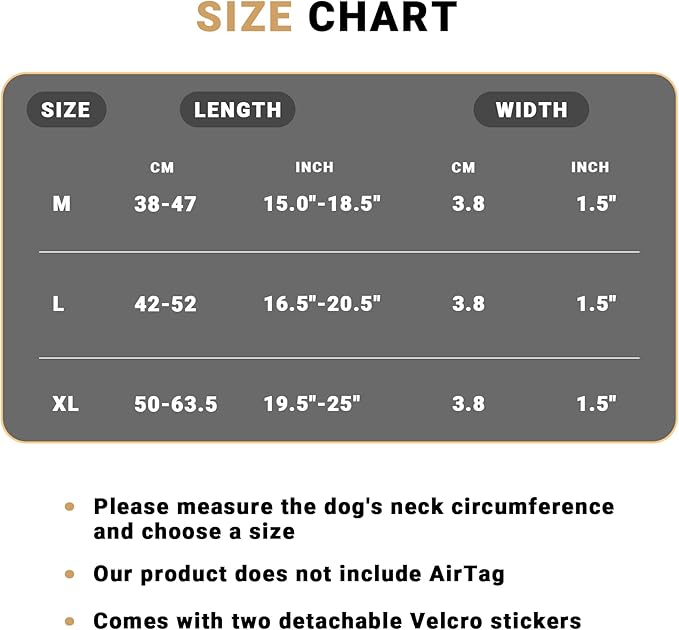 Tactical AirTag Dog Collar Leash Set - Heavy Duty, Adjustable GPS Collar Compatible with Apple AirTag, with Holder & Control Handle for Medium/Large Dogs [Brown, XL]