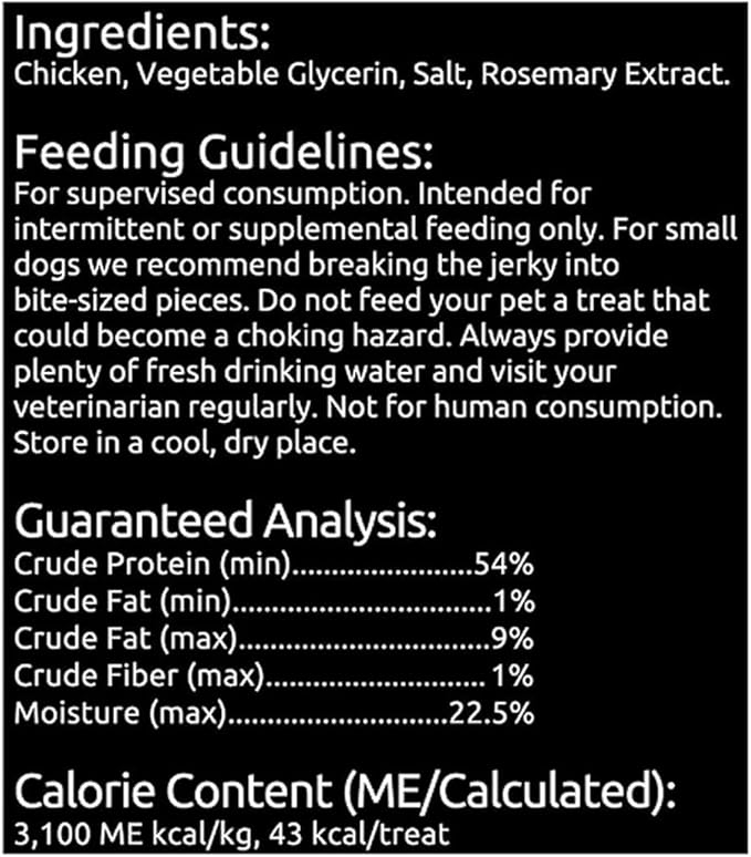 PetShoppe Premium Chicken Jerky Dog Treats (12 oz)