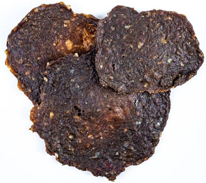 Winnie Lou - The Canine Co, Dog Treat Jerky Turmeric Bison, 2.5 Ounce