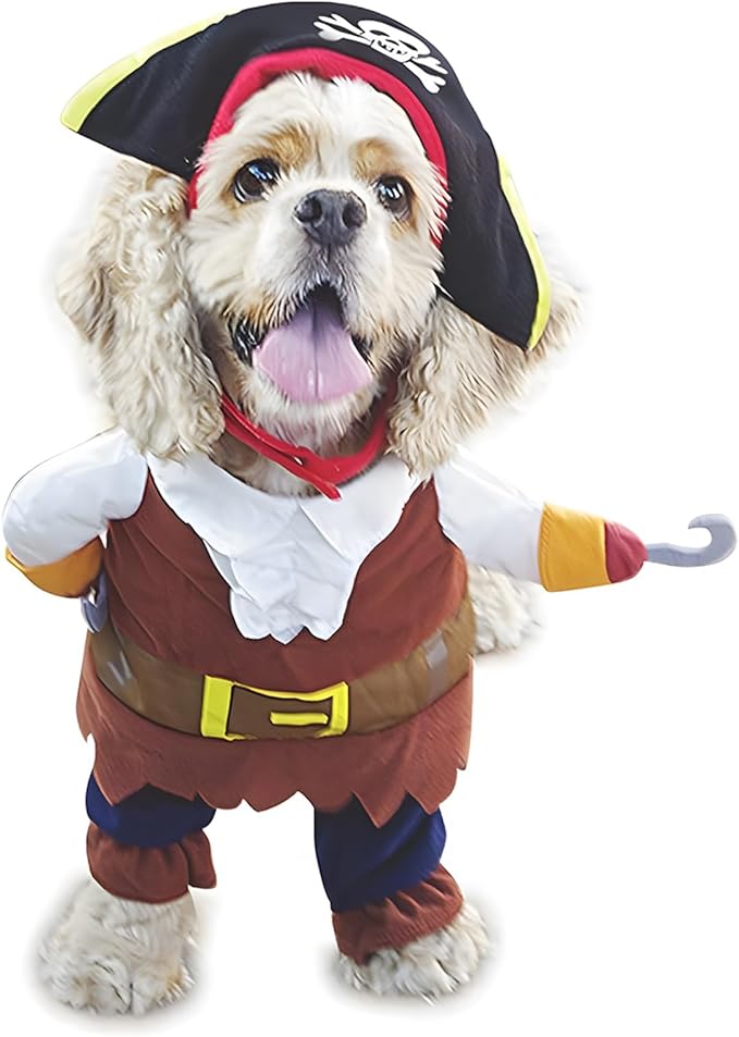 NACOCO Pet Dog Costume Pirates of The Caribbean Style (Large)