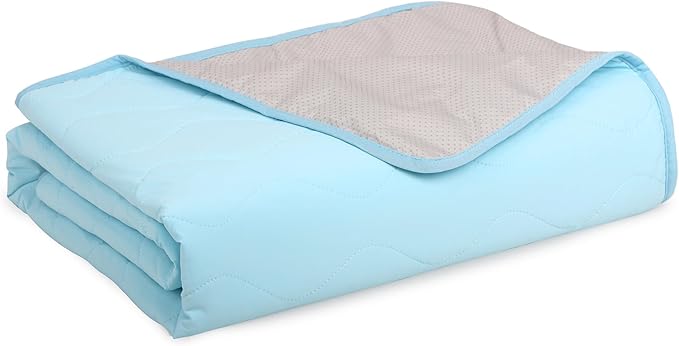 Chicute Cooling Dog Blanket for Sofa - 40x60 Waterproof Pet Blankets for Dog Bed Cover, Slip-Resistant Throw Blanket for Couch Protector, Washable Furniture Cover for Dogs, Cats, Blue
