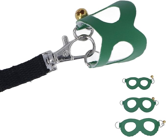 Hamster Harness and Leash Set No Pulling Guinea Pig Striped Harness Hamster Harness Vest or Ferret, Iguana, Hamster, Bearded Dragon Green