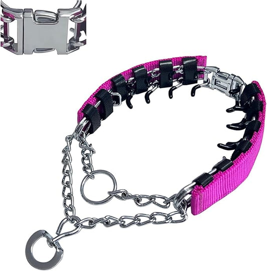 Adjustable Dog Collar with Quick Release Buckle for Small Medium Large Dogs
