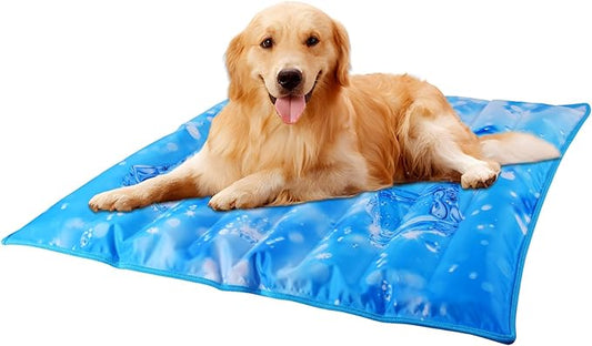 Cool Pet Pad,Dog Cooling Mat,Suitable for Dogs and Cats,Suitable for All Types of Pets,Washable and Portable,Summer Keep Your Pet Cool (29.5X29.5in)