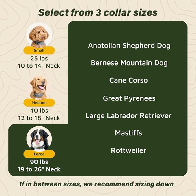 SpotOn GPS Wireless Dog Fence Collar, Accurate & Reliable, Unlimited Fences, No Subscription, Built in USA, AT&T Carrier Model, Large Dog Breed Neck Size 19"-26"