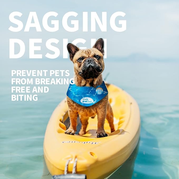 ALL FOR PAWS Chill Out Ice Bandana, Large