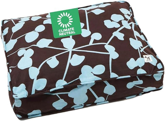 Molly Mutt Medium To Large Dog Bed Cover - Your Hand In Mine Print - Measures 27”X36”X5’’ - 100% Cotton - Durable - Breathable - Sustainable - Machine Washable Dog Bed Cover
