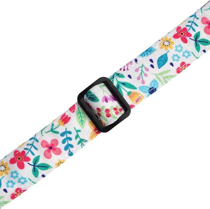 Dog Collar, Adjustable Dog Collar for Small Medium Large Dogs, Cute Puppy Collar for Boy and Girl Dogs, Cute Design for Boys Girls Male Female Dog Pet Collar(Floral,L)
