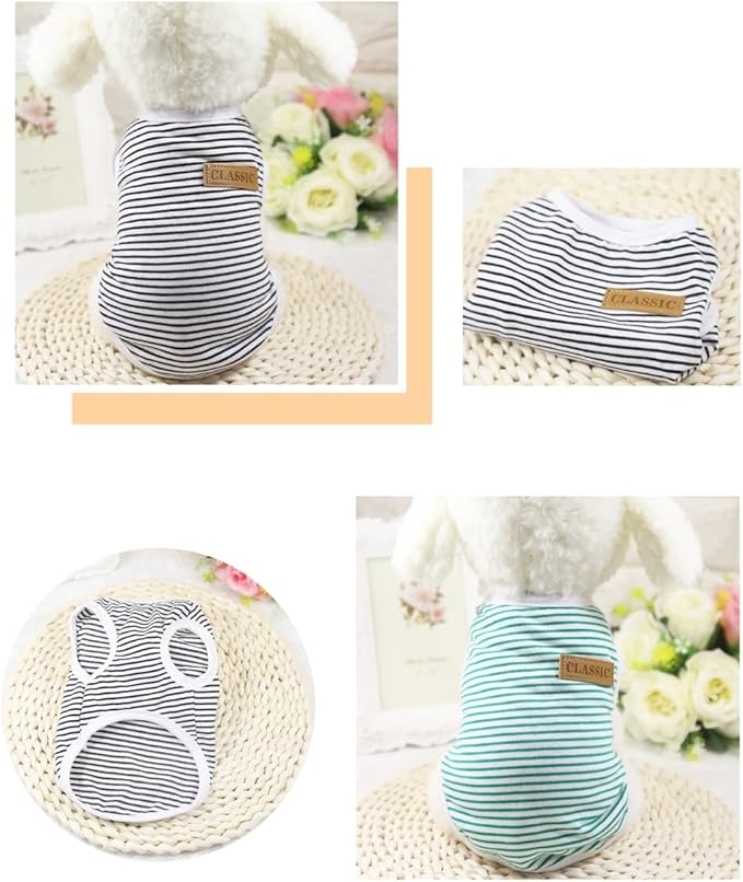 Small Dog Clothes for Boys Dogs Shirts Cat Shirts Security French Bulldog Clothes Cute Tiny Doggy Apparels Yorkie Costume
