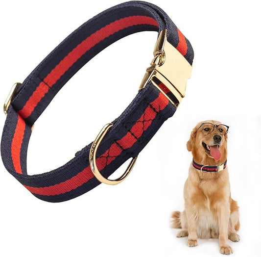 Elegant and Nobility Dog Collar, Comfortable and Durable Pet Collars,Luxury Dog Collars Packing Gift for Big Large Dogs