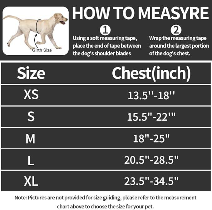 Dog Vest Harness and Leash Set, Animire Reflective Service Dog Vest with 10 Patches, 3 Rings No Choke Pet Vest for Leash Placement, in Training Dog Harness for Small Medium Large Dogs(Black,XL)