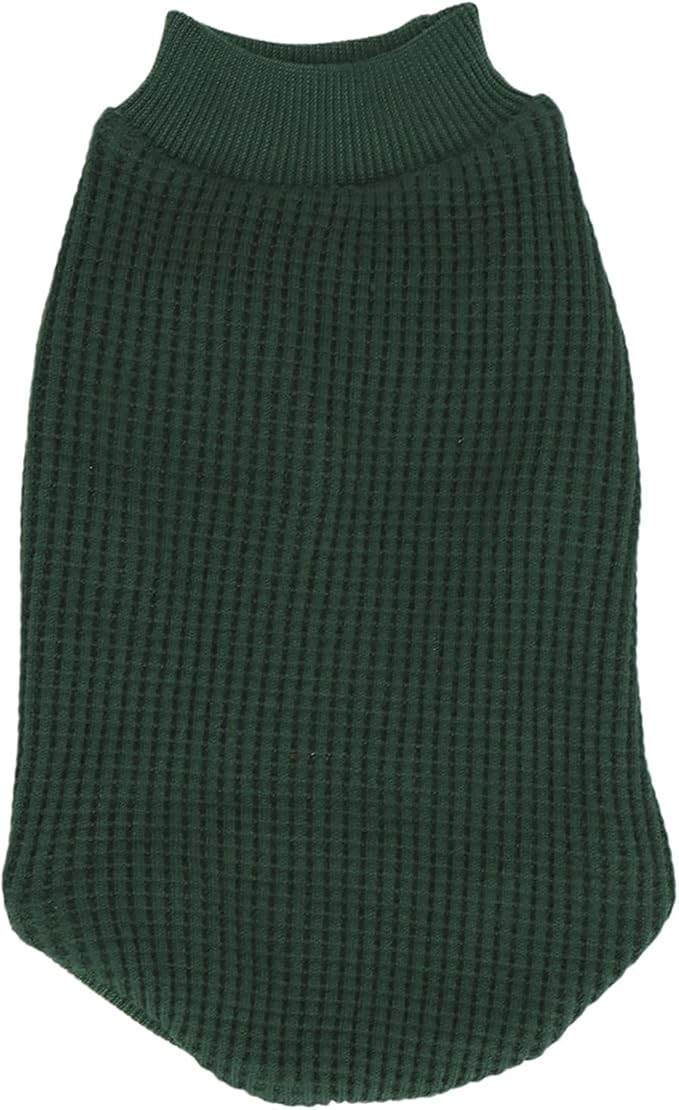 LOPHIPETS Lightweight Dog Sweaters for Puppy Small Dogs Puppy Chihuahua Yorkie Clothes-Atrovirens/M