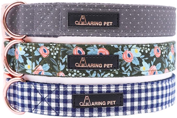 ARING PET Bowtie Dog Collar Adjustable Collars with Bow Tie for Dogs Small Medium Large