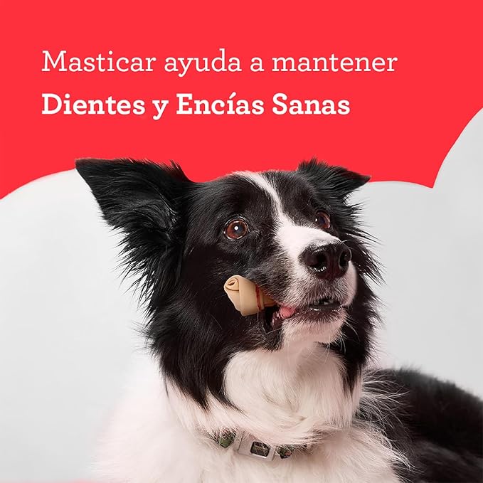 DreamBone Mini Chews, Made with Real Chicken and Vegetables, Rawhide Free Dog Chews, 8 Count