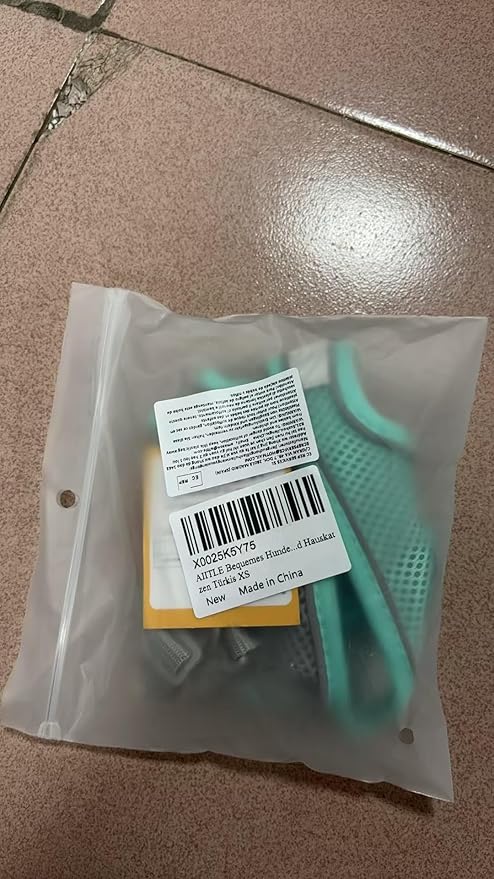 AIITLE Comfortable Dog Harness and Leash Set for Walking - Spring Step in Vest Harness,Reflective Bands, Adjustable No Pull Puppy Essentials, for Small Dogs and House Cats Turquoise XS