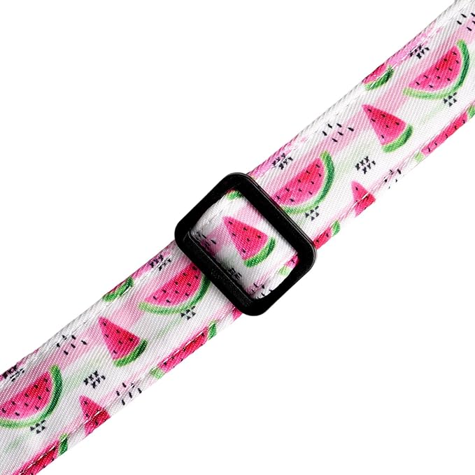 Dog Collar, Adjustable Dog Collar for Small Medium Large Dogs, Cute Puppy Collar for Boy and Girl Dogs, Cute Design for Boys Girls Male Female Dog Pet Collar(Watermelon,XS)