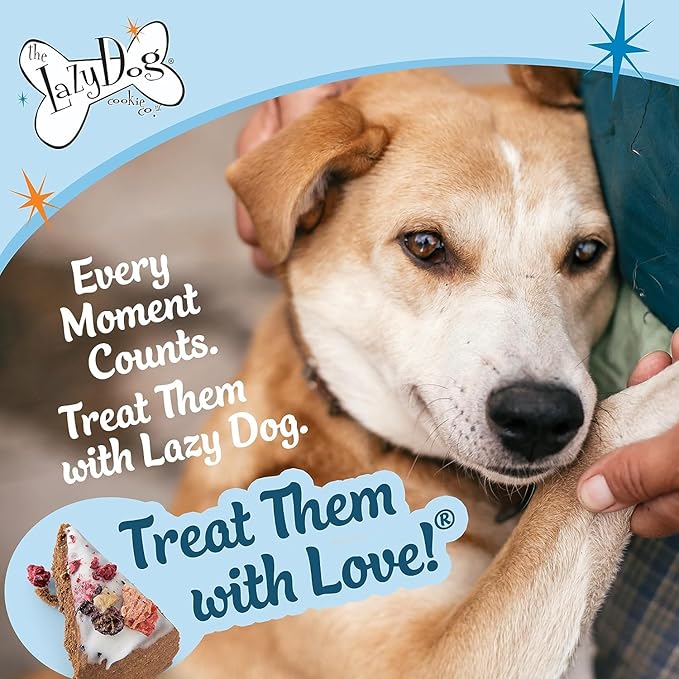 The Lazy Dog Pup-Pie - Original Pup-Pie - Happy Birthday Dog Treat for a Special Dog, 5 oz (Pack of 2, Pie)