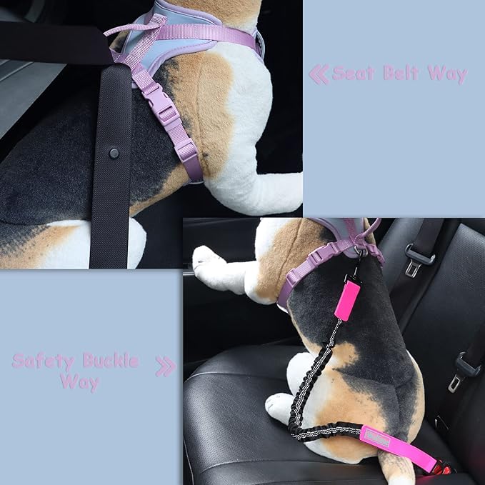 No Pull Dog Harness Adjustable Soft Padded Pet Vest with Control Handle Adorable Daily Harness for Dogs（Spun Sugar XS）
