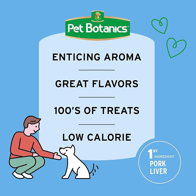 Pet Botanics 4 oz. Pouch Training Rewards Mini Soft & Chewy, Chicken Flavor, with 200 Treats Per Bag, The Choice of Top Trainers (Pack of 2)