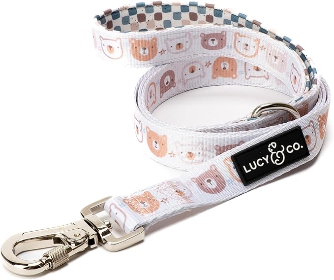 Lucy & Co. 5 Foot Designer Dog Leash for Small, Medium or Big Dogs or Puppies Puppy – Pet Accessories & Supplies –(Unbearably Cute, Small)